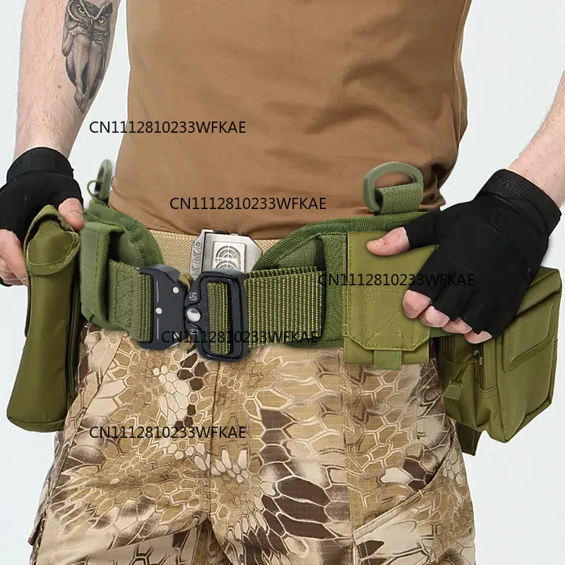 New Cobra Outdoor Belt Nylon Tactical Belt Multifunctional Waist Seal CS Field Belt Waist Seal