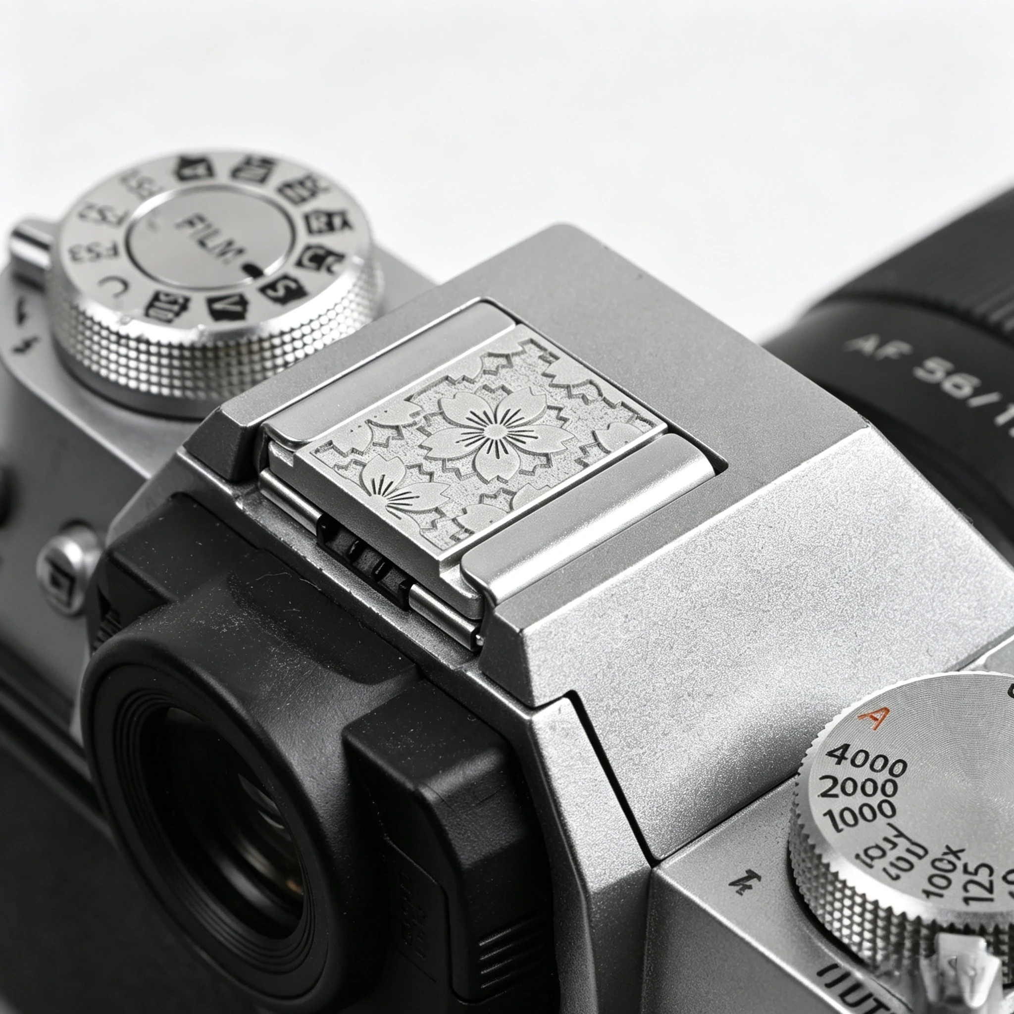 Sakura Metal Camera Hot Shoe Cover for Fujifilm Canon Nikon Olympus Dustproof Decorative Hot Shoe Cap
