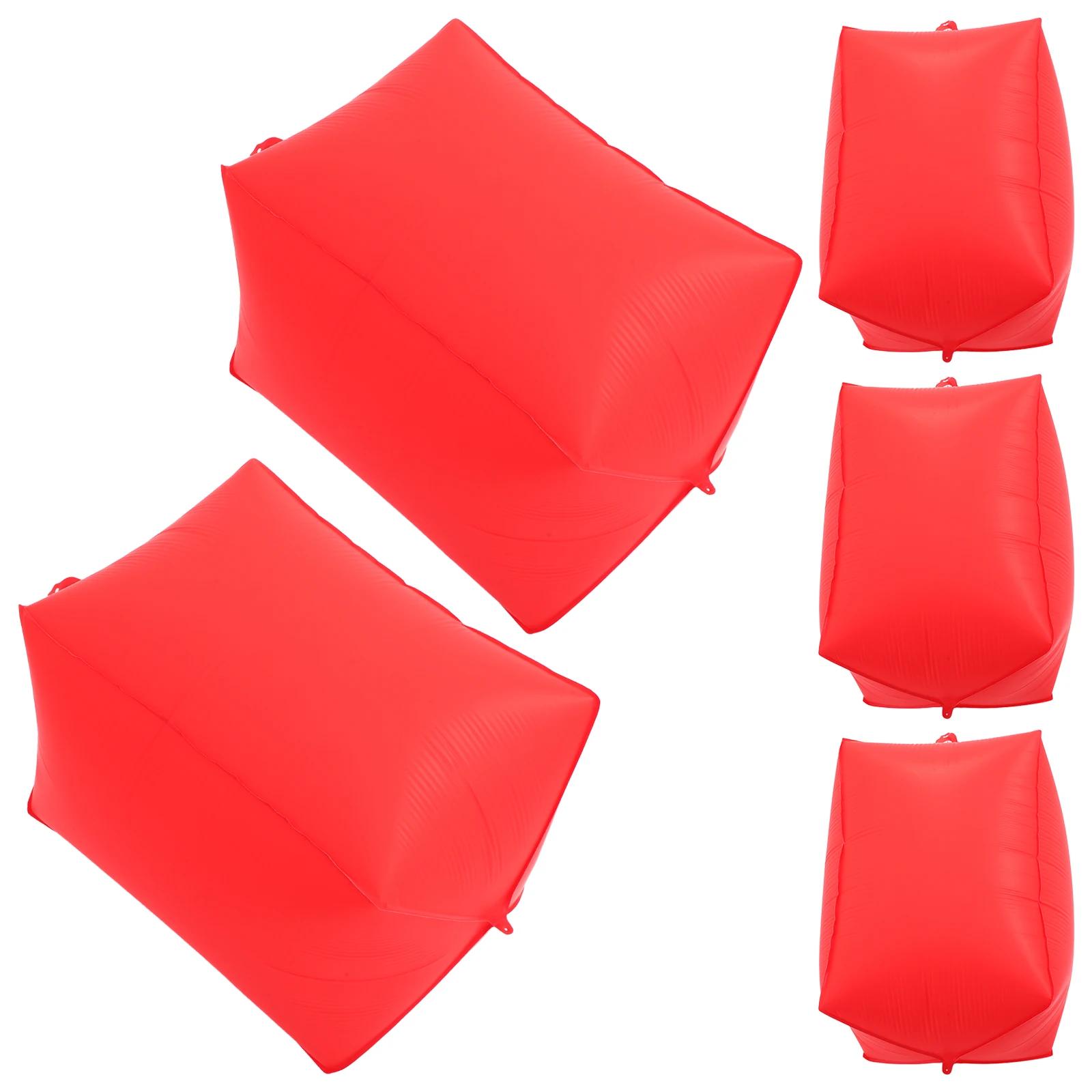 

5Pcs Writable Inflatable Balloons Square Decorative Lamps for Parties Birthdays Weddings Special Events Long-Lasting Floating