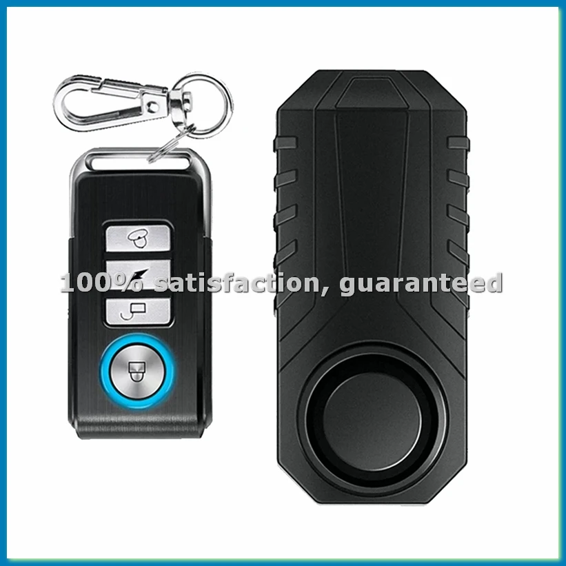 

Водонепроницаемая противоугонная сигнализация для мотоцикла и велосипеда с беспроводным пультом управления, 113 дБ, электрическая сигнализация для автомобиля - ABWO