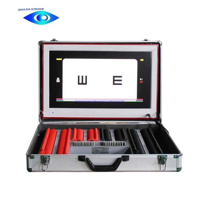 China Low Price Cheap Eye Test Box Trail Lens Set Ophthalmic Lens Trial Case