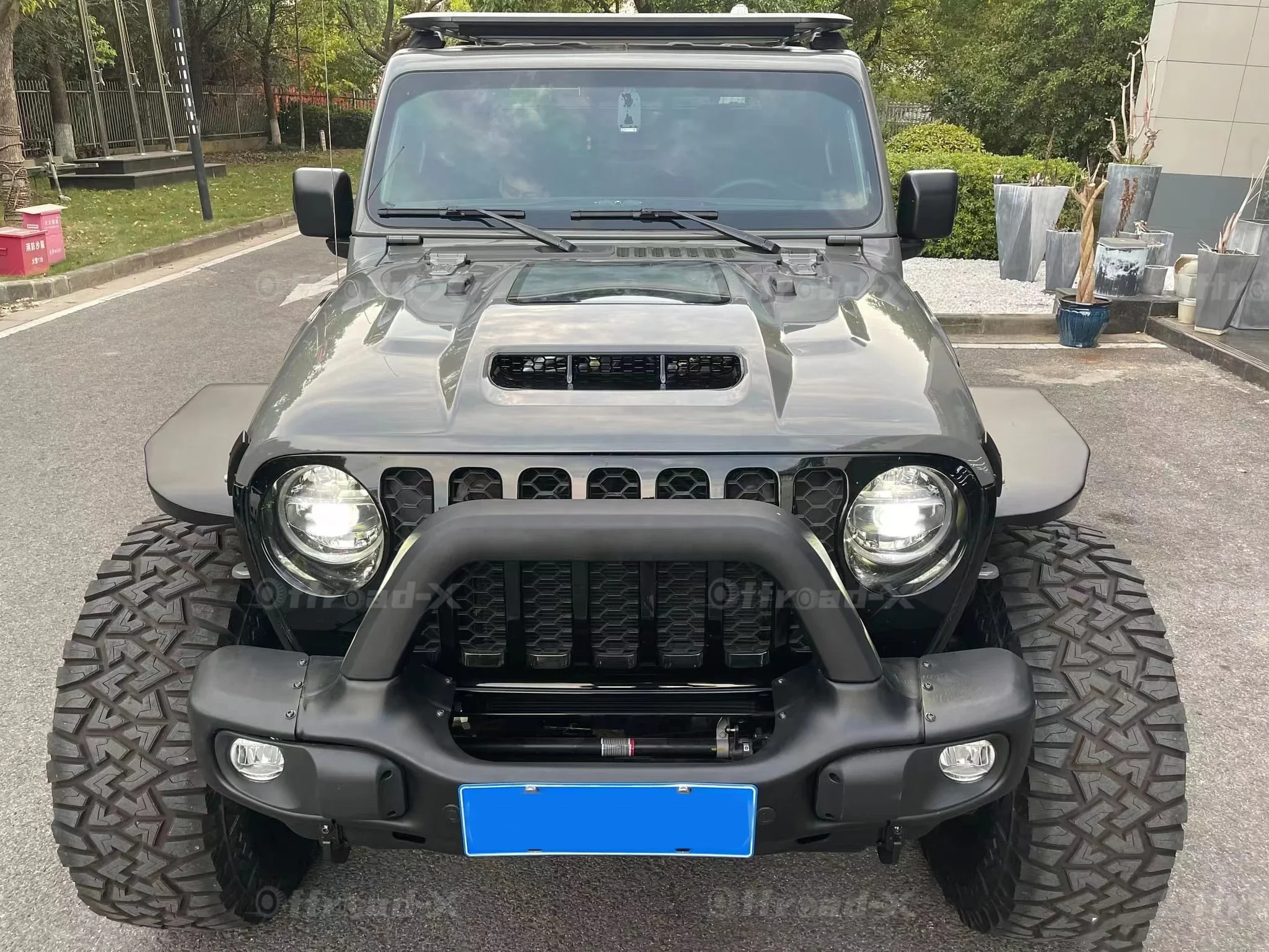 Front Bumper For Jeep Wrangler JL 2018+ bumper For Gladiator JT