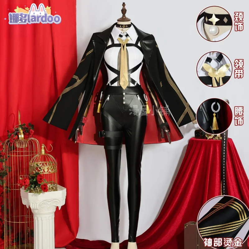 Zenless Zone Zero Evelyn Chevalier Cosplay Costume Lyra Uniform Halloween Carnival Party Christmas Play Role Clothes Clothing