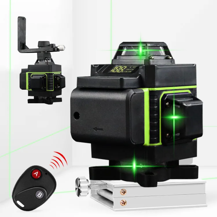 High-precision indoor and outdoor automatic wiring 12-line 16-line brick laying wall affixer Laser level