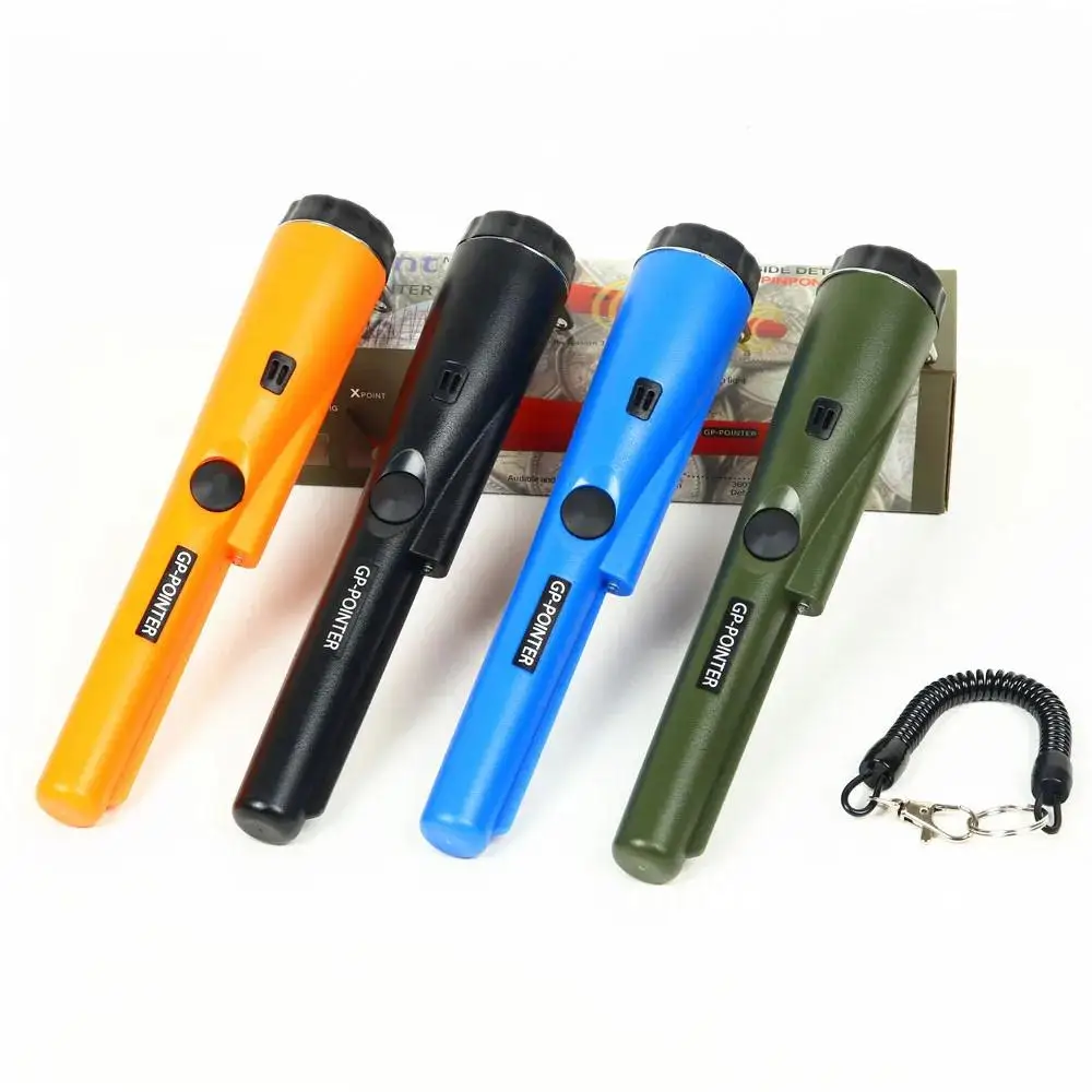 Courtyard Metal Detector Hand Held Jewelry Necklace Ring Bracelet Seeker Portable Finding Tool High Precision Blue