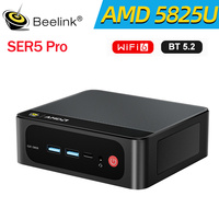 Beelink SER5 Pro Mini PC AMD Ryzen 7 5825U Ryzen 5 5500U DDR4 16GB 32GB SSD 500GB 1TB Support WiFi6 BT5.2 4K HD 1000M Desktop
