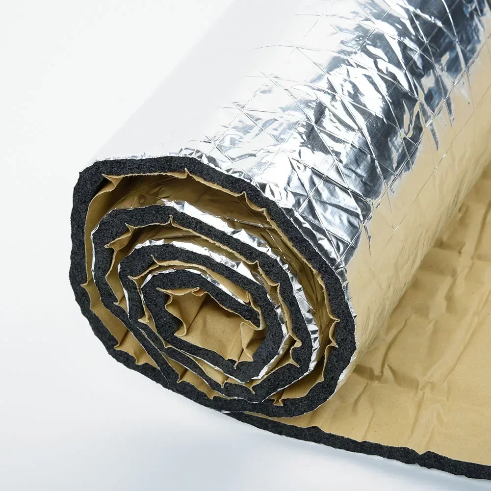 1 Roll Noise Insulation For Cars Car Sound Proofing Deadening 100x40cm Vehicle Insulation Closed Cell Foam 5mm Thermal Decapper