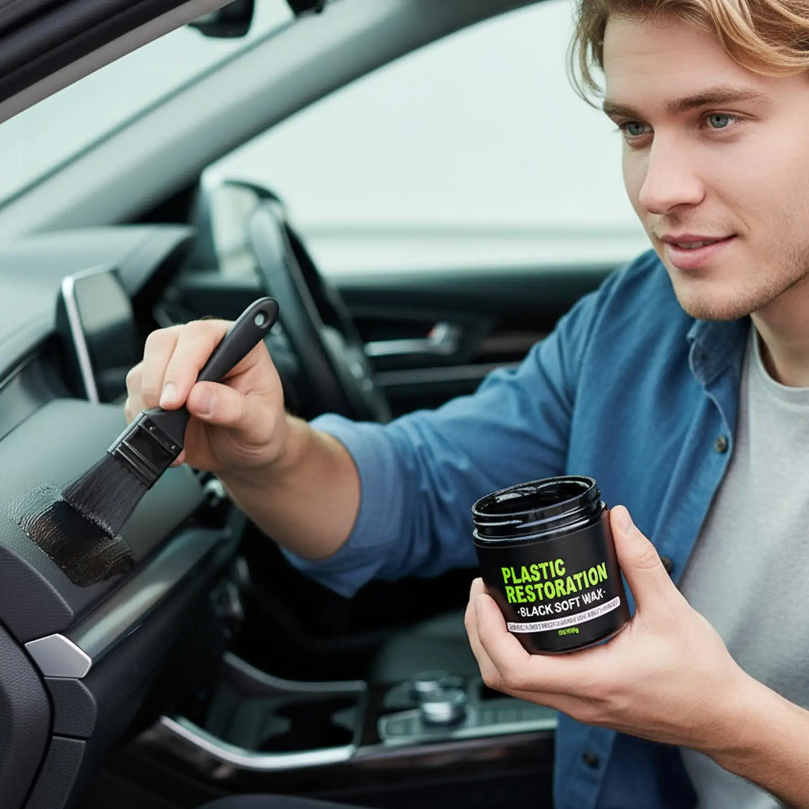 Picture 5: 150g Car Rubber Restorer Repair Wax long-lasting ceramic coating And refinishing paste for Cleaning Detailing Care Maintenance