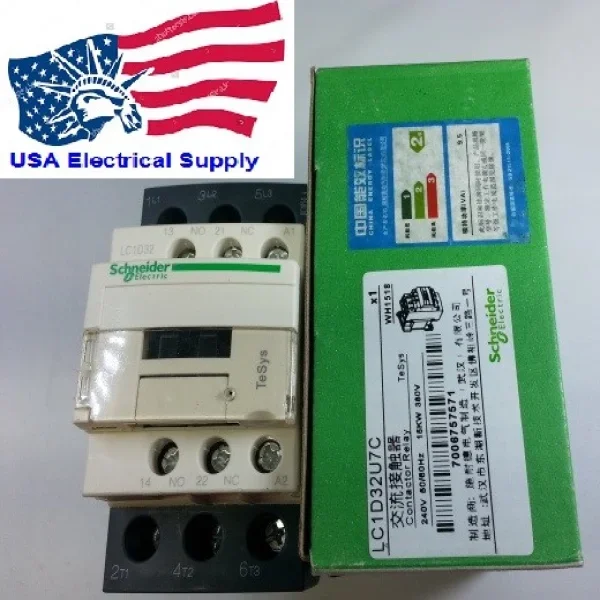 

2026 Lc1d32u7c Contactor Coil 240vac 50/60hz Brand New Original Spot Plc