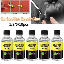 30ml Car Leather Repair Glue Sofa Scratches Transparent Fluid Glue Quickly Repair Tools for Bags Shoes Auto Leather Maintenance