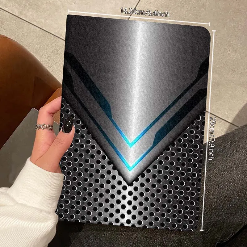 نمط معدني مضيء لـ MediaPad MatePad Air SE Pro M6 M5 M2 T10s T5 10 11 12.6 11.5 12X10.8 بوصة 10.1 حافظة كمبيوتر لوحي