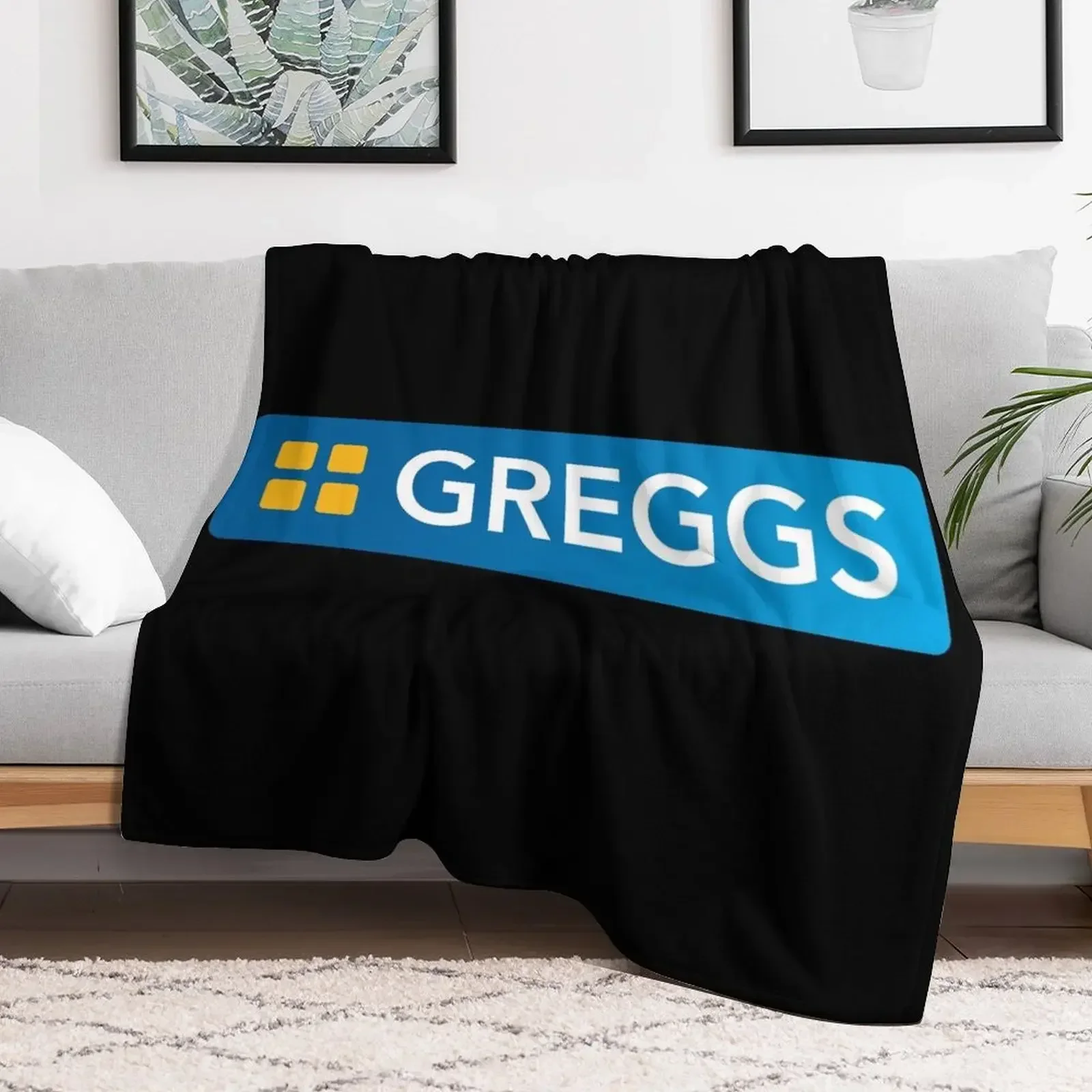 Trending Greggs Logo Throw Blanket decorative Decoratives Soft Beds Hair Blankets