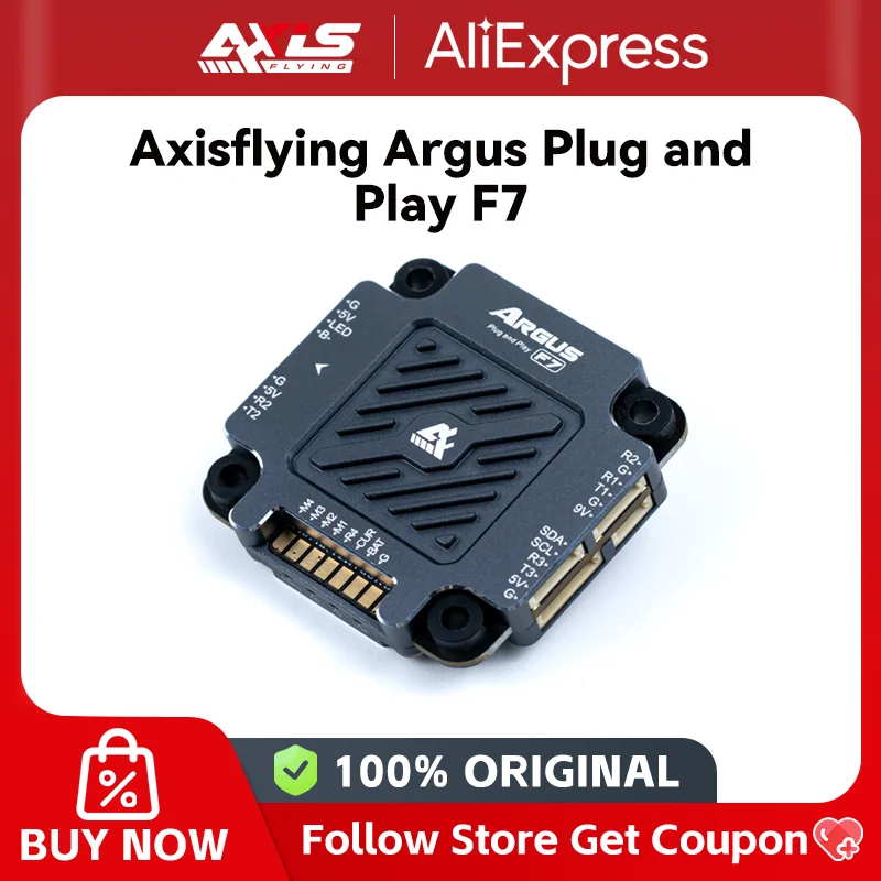 Axisflying Argus Plug Play F7 STM32F722 FC ICM 42688P 96Khz 55A y 65A Bl-heli 32bit 3-6S ESC
