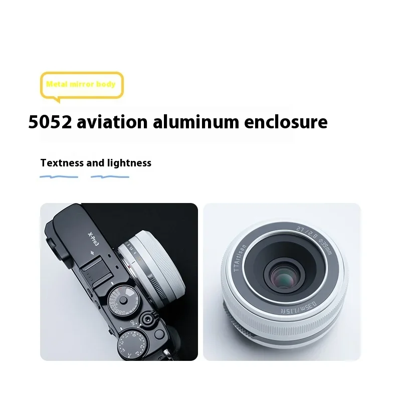 TTAartisan AF 27 مللي متر F2.8 APS-C إدراك العين ضبط تلقائي للصورة عدسة الكاميرا جبل مناسبة ل فوجي XM5 نيكون ZFC سوني E تركيز تلقائي ثابت