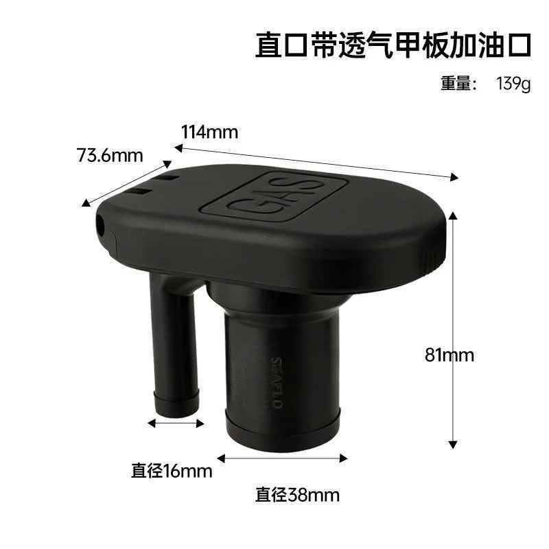 SEAFLO boat flap type refueling port GAS yacht built-in vent hole 30 ° refueling port marine accessories