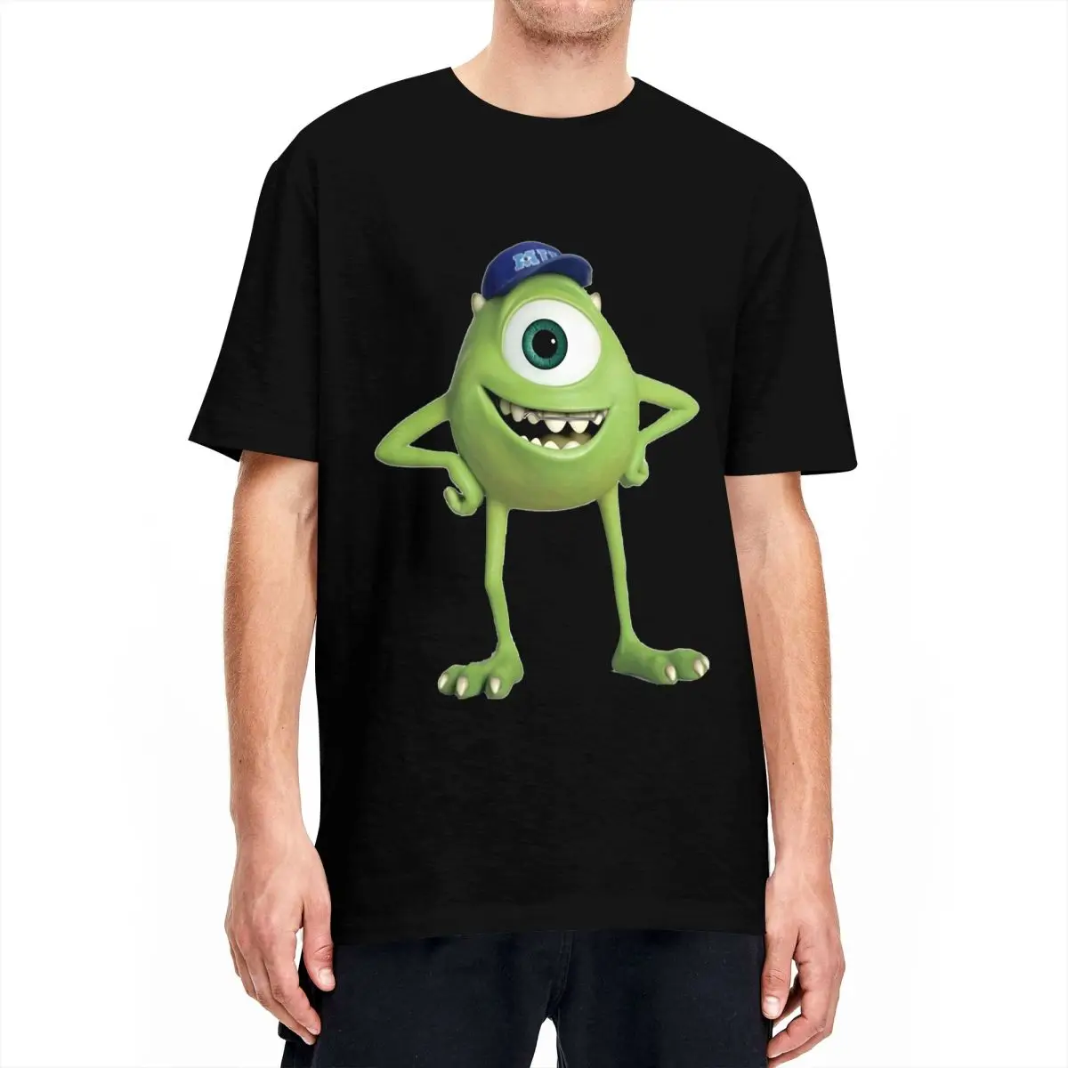 Monsters Inc. Mike And Sully T Shirt University Sullivan Boo T Shirts Short Sleeves Tops Cotton Crewneck Plus Size Top Tees