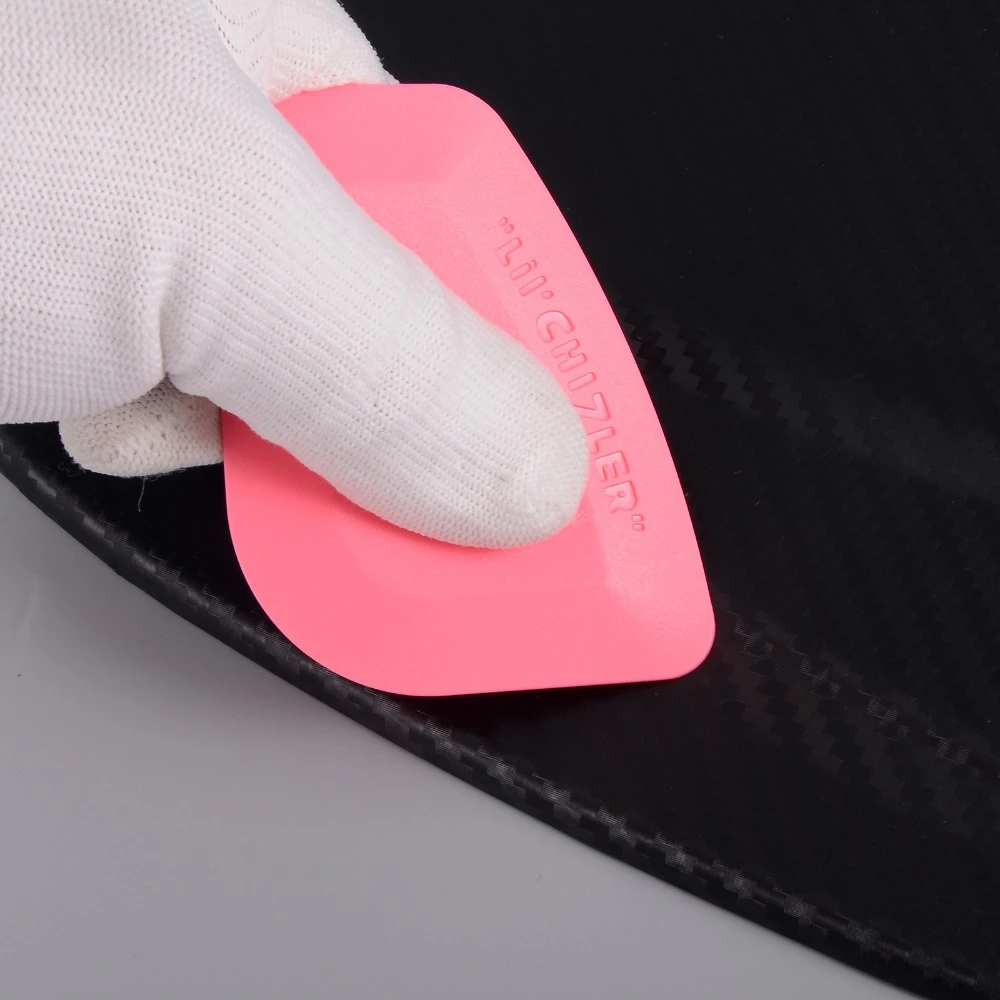 5/10/20pcs Foil Squeegee Vinyl Film Car Wrap Scraper Auto Home Office Car Film Sticker Install Cleaning Window Tints Tool Pink