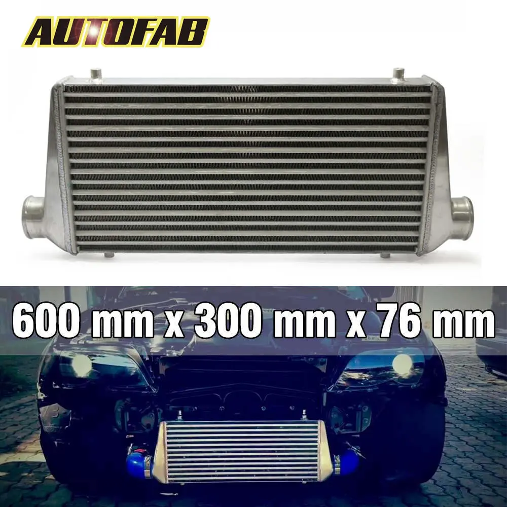 AUTOFAB - Hot Auto Intercooler for racing car (600*300*76 mm) OD:63MM EPINT001M63