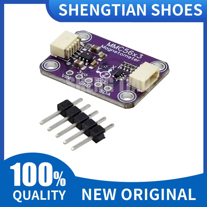 Triaxial magnetometer MMC5603 For STEMMA QT/For Qwiic interface