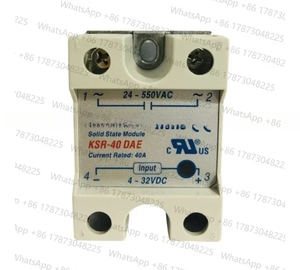 1pcs KSR-40DAE New Original FOTEK  Solid State Relay 24-550VAC