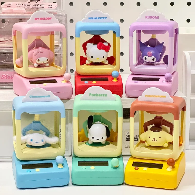 Original Sanrio Characters Rocking Doll Machine Series Blind Box My Melody Kuromi Cute Ornaments Desktop Toys Girl Holiday Gift - Image 4