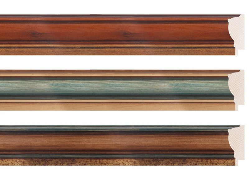 

High-end retro solid wood picture frame lines American decorative painting oil painting frame strip wall hanging