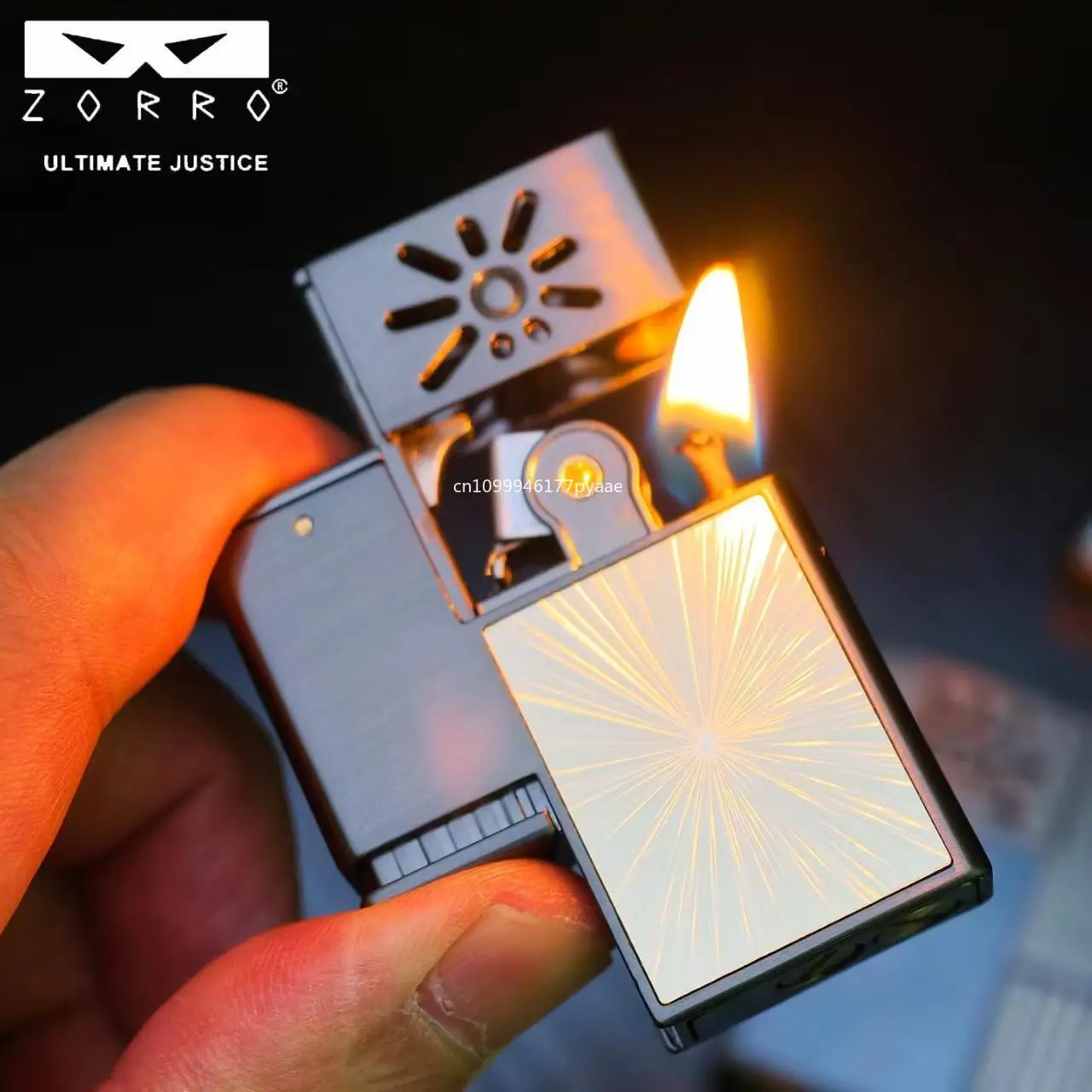 

Керосиновая зажигалка ZORRO/Zorro Z862 Black Ice Bright Star – подарок на день рождения для парня, популярный у интернет-знаменитостей, высококачественный и стильный.