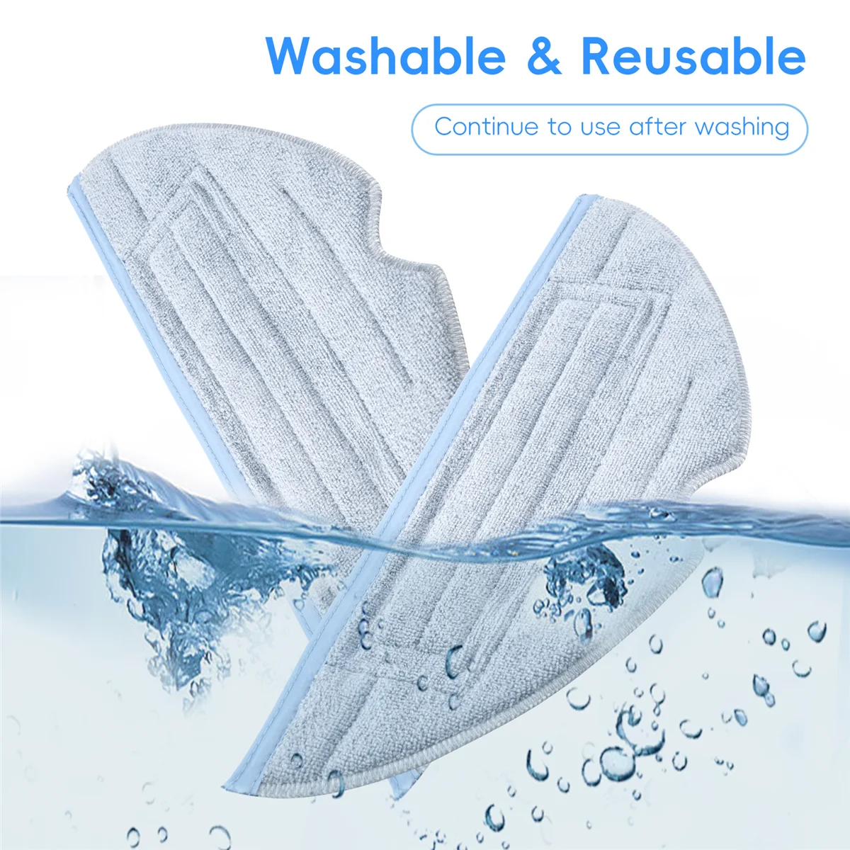 ممسحة روبوت مكنسة كهربائية بديلة ، قماش تنظيف لروبوروك S7 ، T7 ، T7 plus ، 18 من Roborock