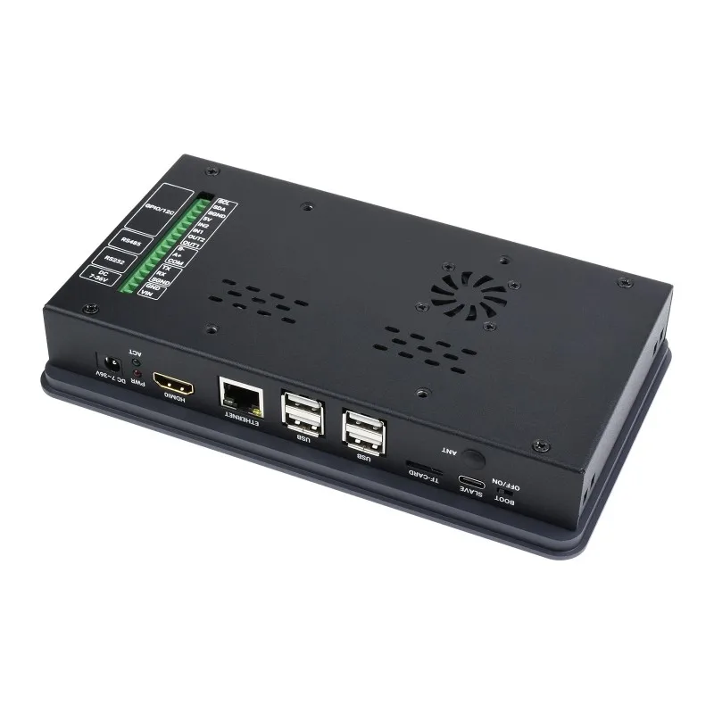 

Waveshare CM4-DISP-BASE-7A-BOX, универсальный комплект с сенсорным экраном 7 дюймов, предназначенный для Raspberry Pi CM4, камеры 5 МП, алюминиевый корпус