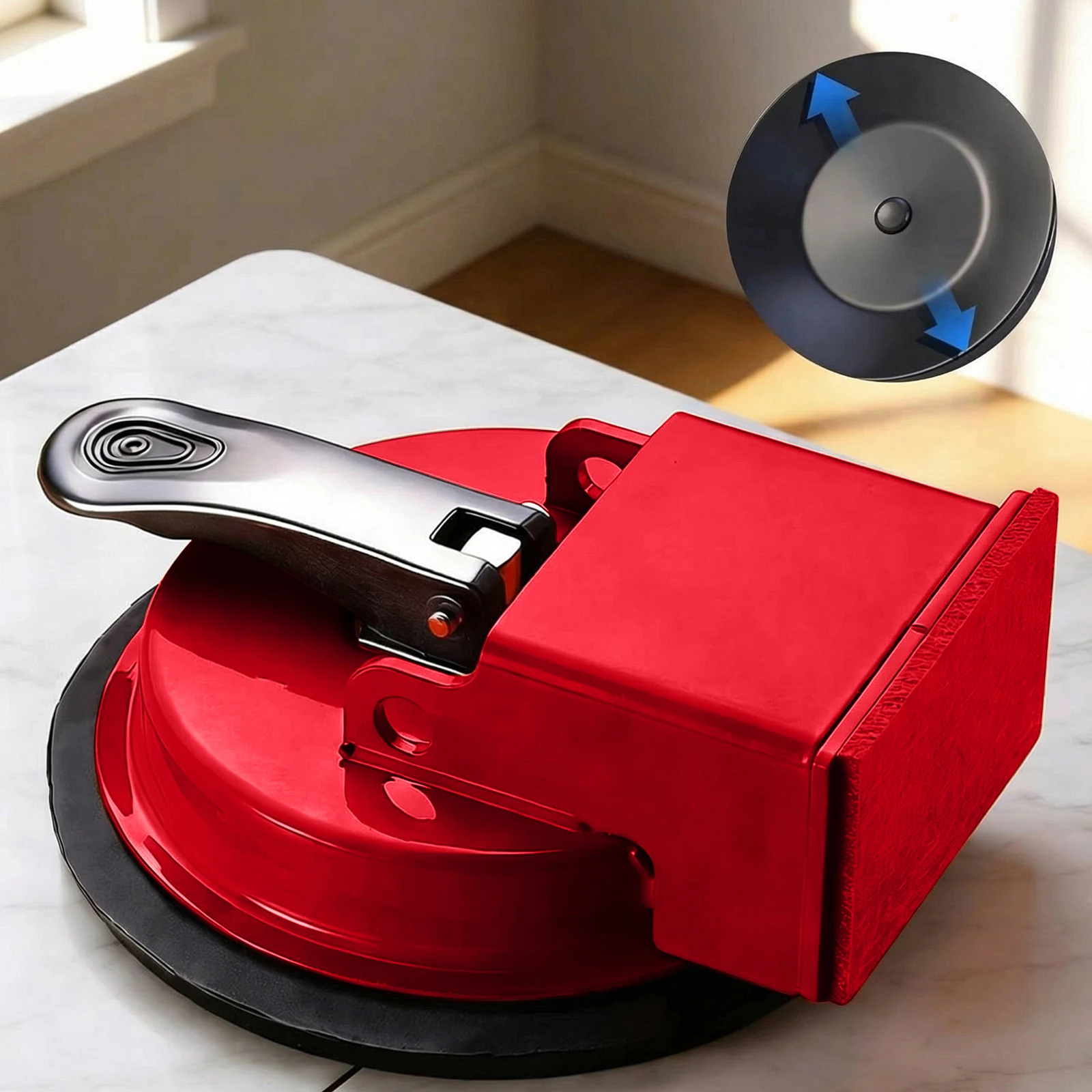 

Floor Joint Fixer Tool Heavy Duty Suction Cup Plank Grabber Floor Joint Repair Tool for Vinyl Wood Laminate Floors(No Hammer)