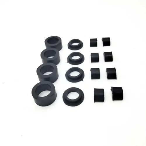 Conjunto de kit de buchas de apoio do assento dianteiro, apto para Wrangler TJ LJ, 1998-2006