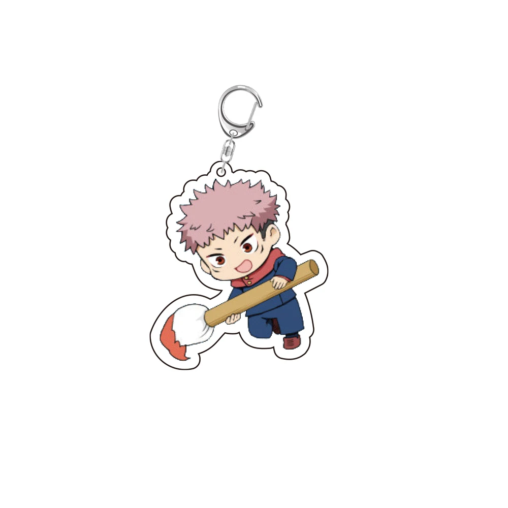 

Game Jujutsu Kaisen Itadori Yuji Kugisaki Nobara Cosplay Cute Cartoon Acrylic Keychain Pendant Ambitus Anime