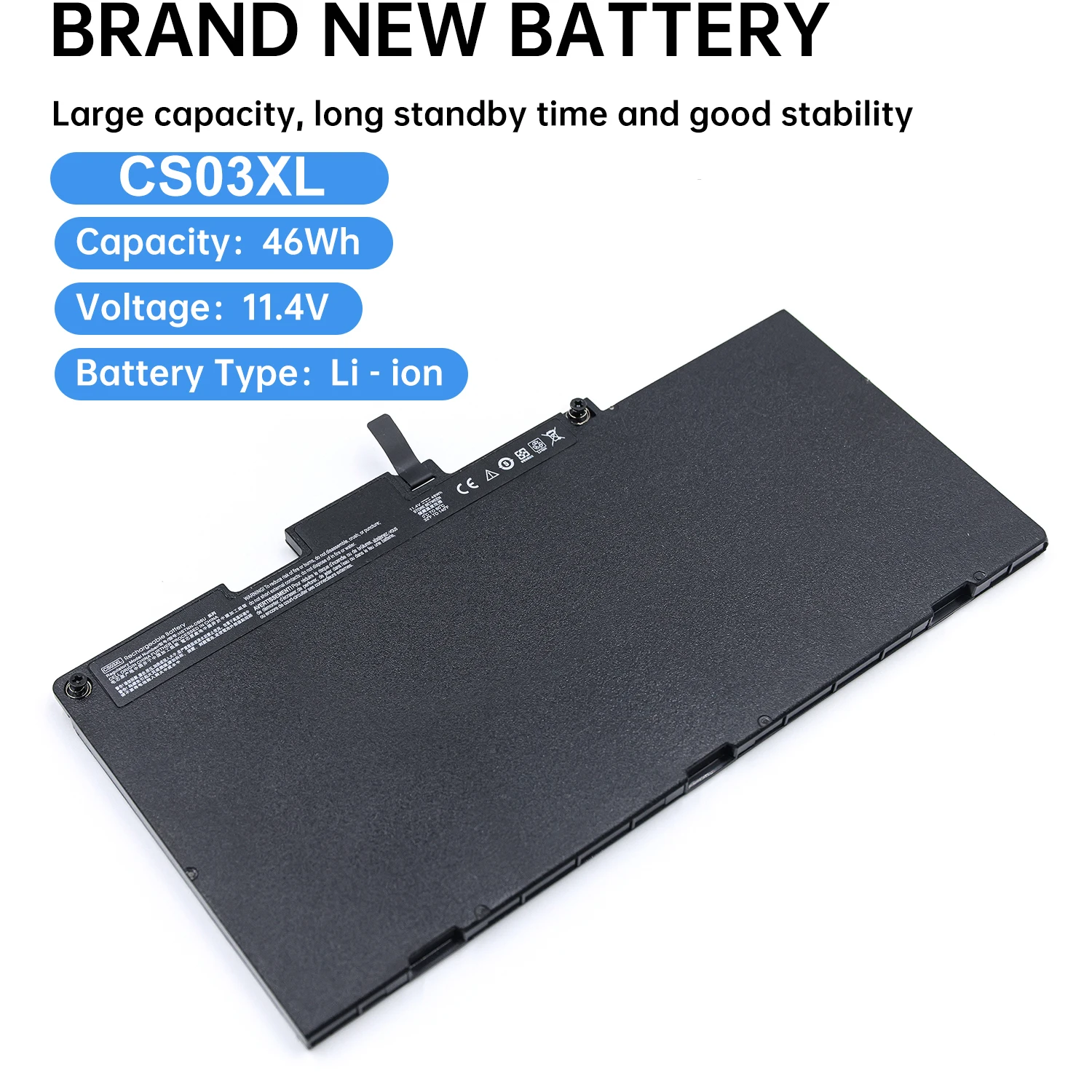 

Аккумулятор cs03xl для ноутбука HP Elitebook 840 848 850 745 755 G3 G4 ZBook 15u G3 G4 подходит для HSTNN-UB6S 800231-141 800513-001