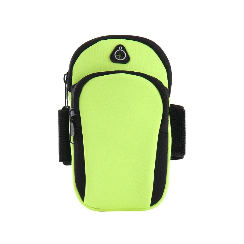 Sac de bras de sport de cyclisme en plein air, sac de rangement portable de fitness, sac de téléphone portable, étui de téléphone de sport, sac de bras de course
