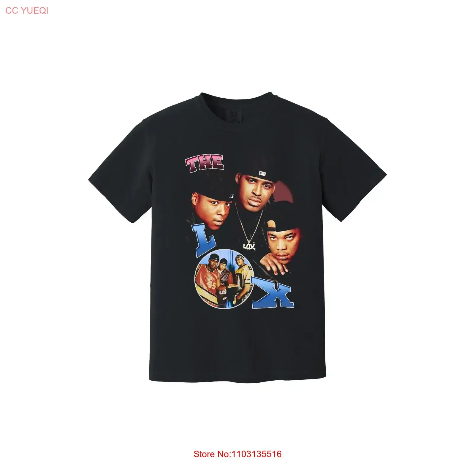 Camiseta The Lox Heavyweight, Estilo Hip Hop Yonkers, Sheek Louch, P Jadakiss, Vintage, Lavada, Unisex, Ligeramente Casual