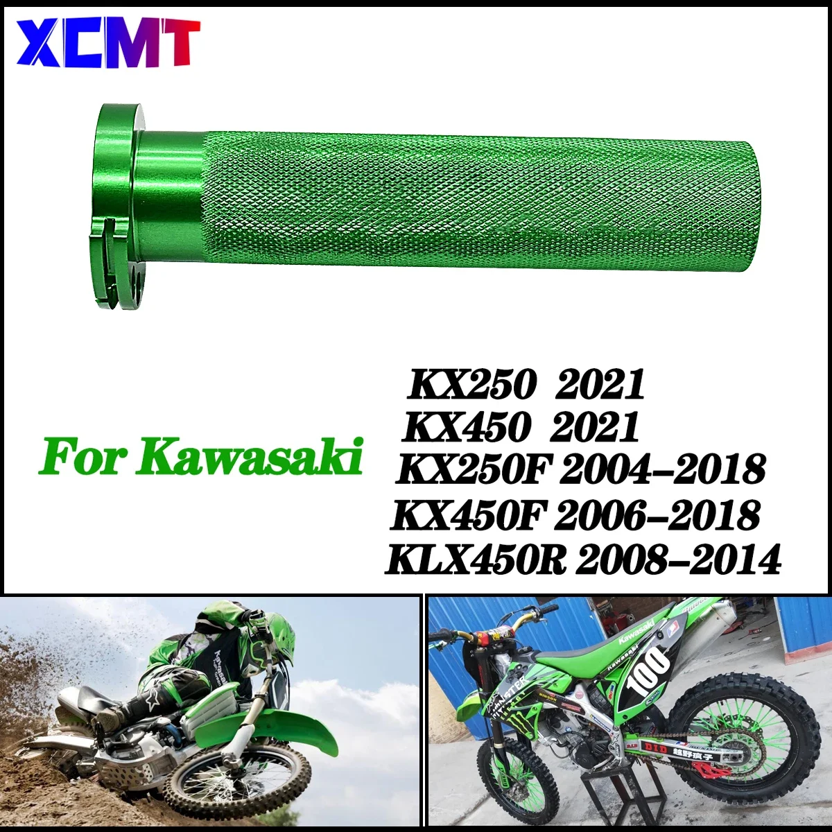 Motorcycle Handlebar Grip Throttle Tube For KAWASAKI KX250 KX450 KX250F KX450F KLX450R KLX125 KLX250 D-TRACKER KLX150BF KLX150S