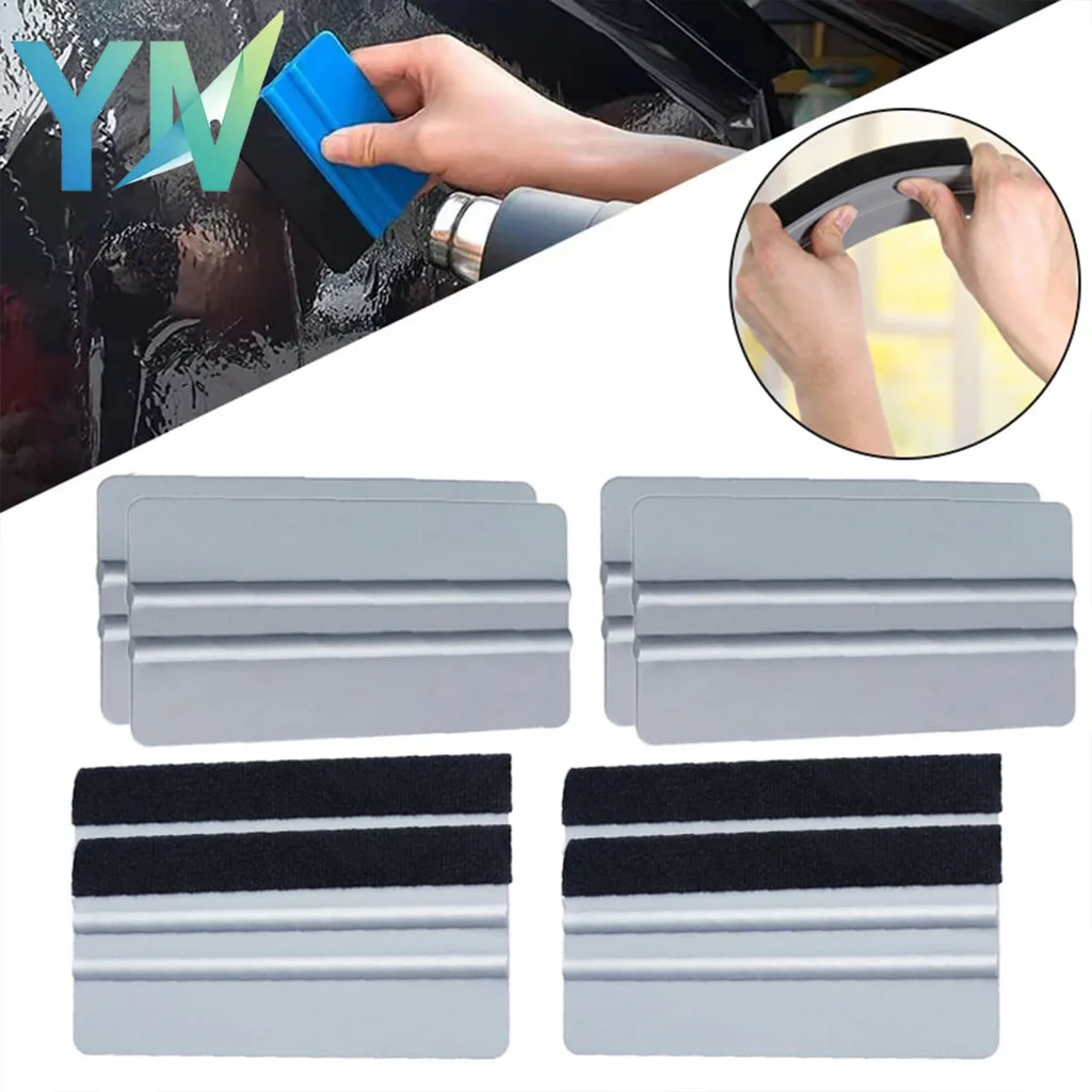 1-20pcs Non Scratch Vinyl Wrap Squeegee Set Car Wrapping Tool with Scraper for Decal Removal Bubble Blaster Car Tools