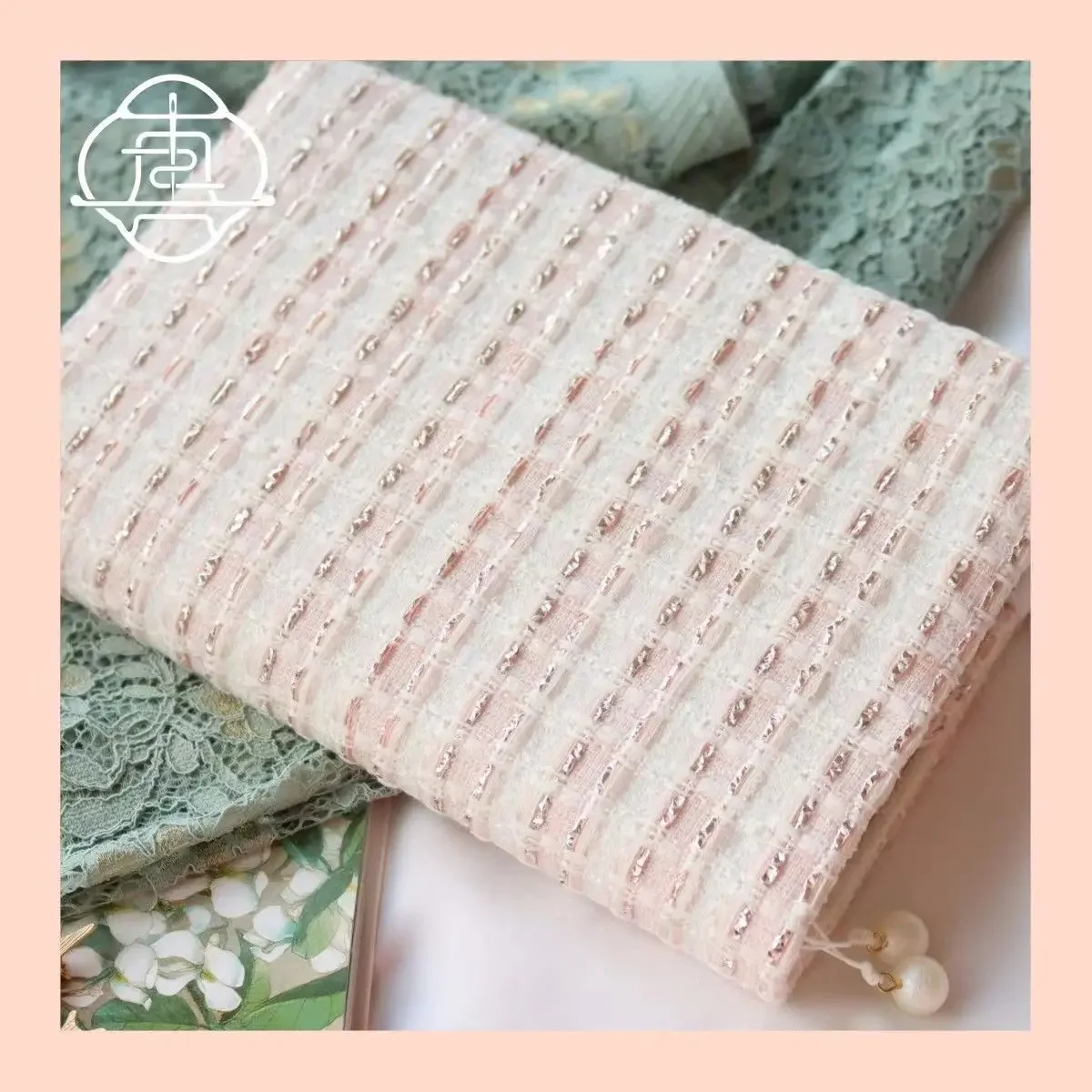 【Pink Strawberry】Original Handmade A5 A6 Notebook Covers Protector Book Sleeve Crafted Fabric Products Diary Cover，in Stock