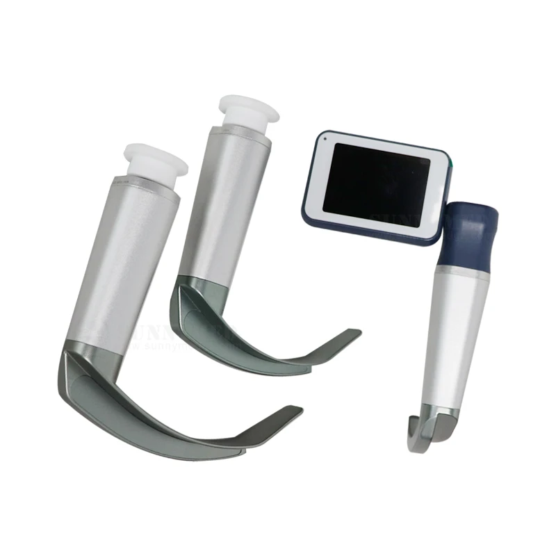 SUNNYMED SY-P020N best price Professional Video Laryngoscope Set Optional Size Laryngoscope Price