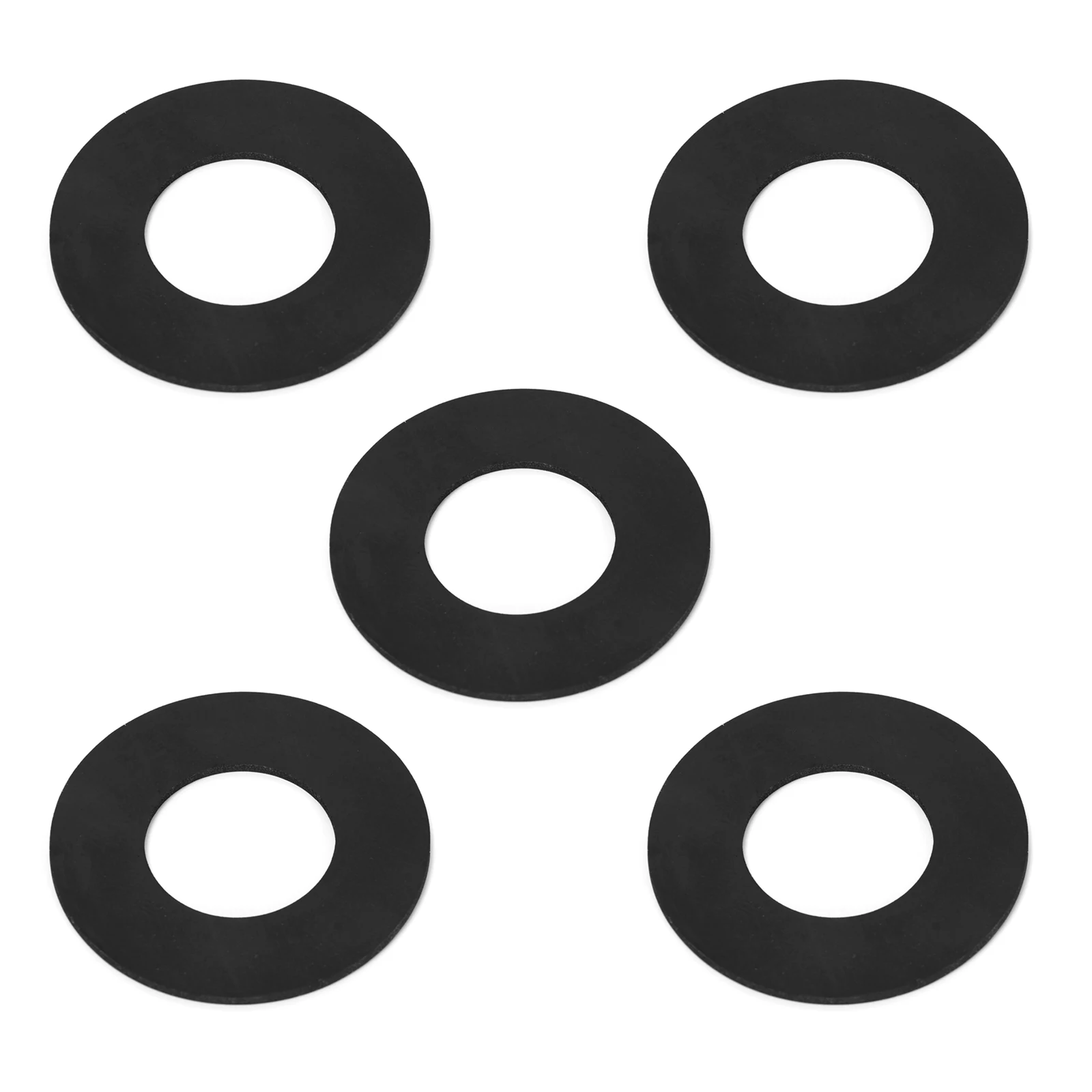 Ruimou 5 peças tampa do tanque de combustível junta nitrílica od 63.5mm x id 32mm x espessura 2mm compatível com monza 2.5" tampa do tanque de combustível