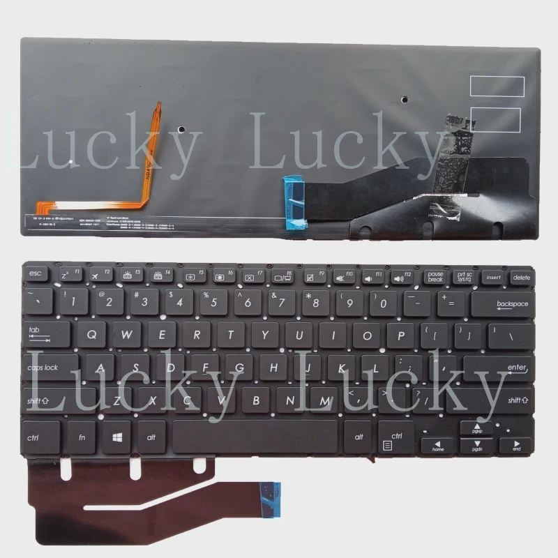 

Новая английская клавиатура с подсветкой для ноутбуков ASUS Flip TP461 TP461UA TP461U (US-раскладка)