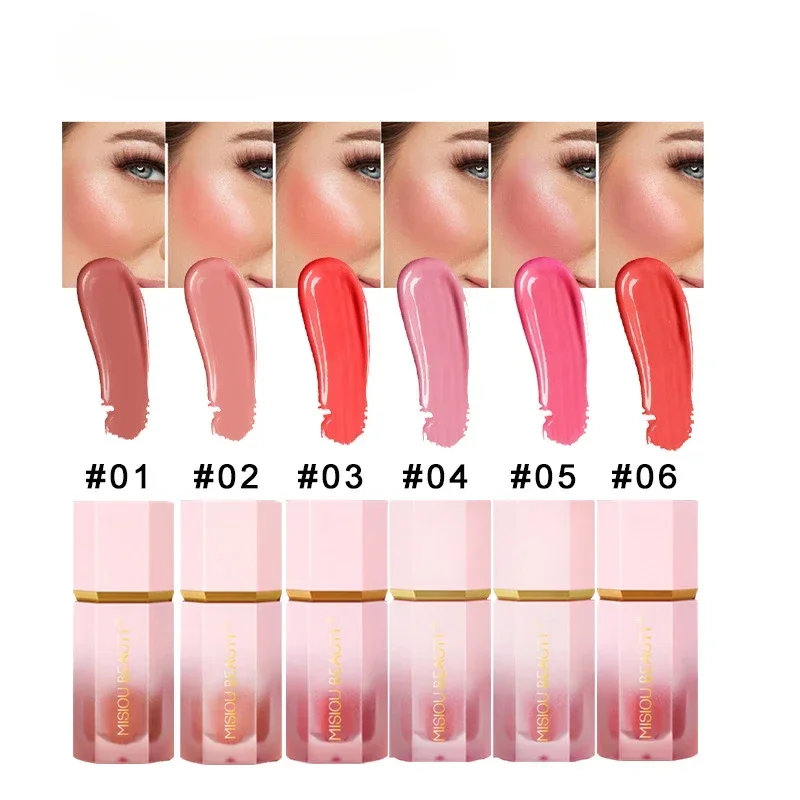 New Liquid Blush Cute Makeup for Women Party Daily Use All Skin Types Waterproof Blush Stick Cosmetics