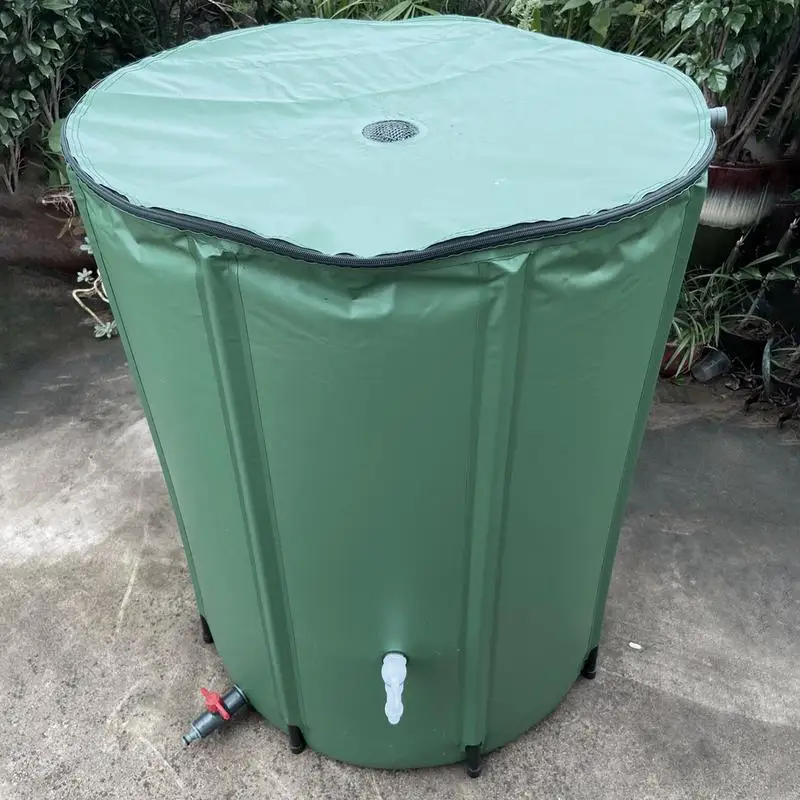 

100-750L Rain Water Recovery Storage Tank Garden Irrigation Water Bucket Collapsible Rain Barrel Rainwater Collection Container