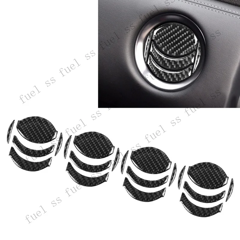 S+ Central Control Air Vent Outlet Cover Trim for  Nissan GTR R35 2008-2016 Black