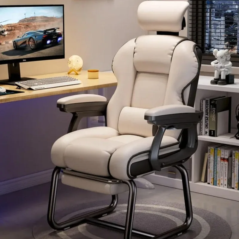كرسي مكتب ألعاب الترفيه كرسي على شكل قوس قابل للتعديل بيئة العمل المنزل مريح الجلوس مكتب سيلا ألعاب أثاث المكاتب #1