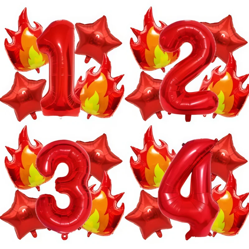 5Pcs Fire Engine & …