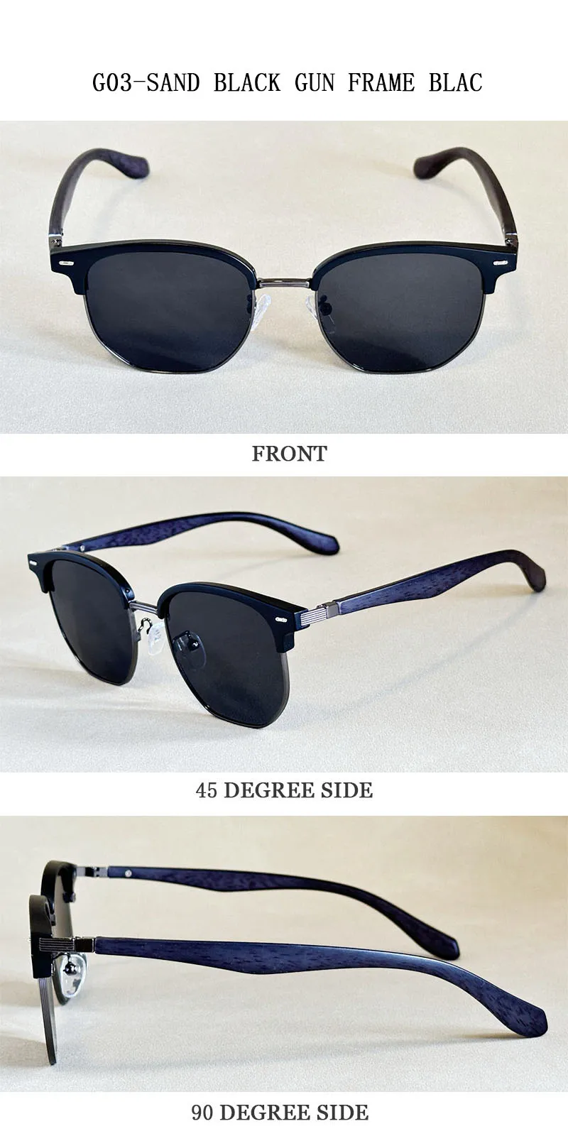 2025 sonnenbrille Männer Sonnencreme Vintage Sonnenbrille Frauen Trendy Retro Mode Gläser Luxe Lunette Soleil Femme Gafas De Sol Hombre – Detail 21