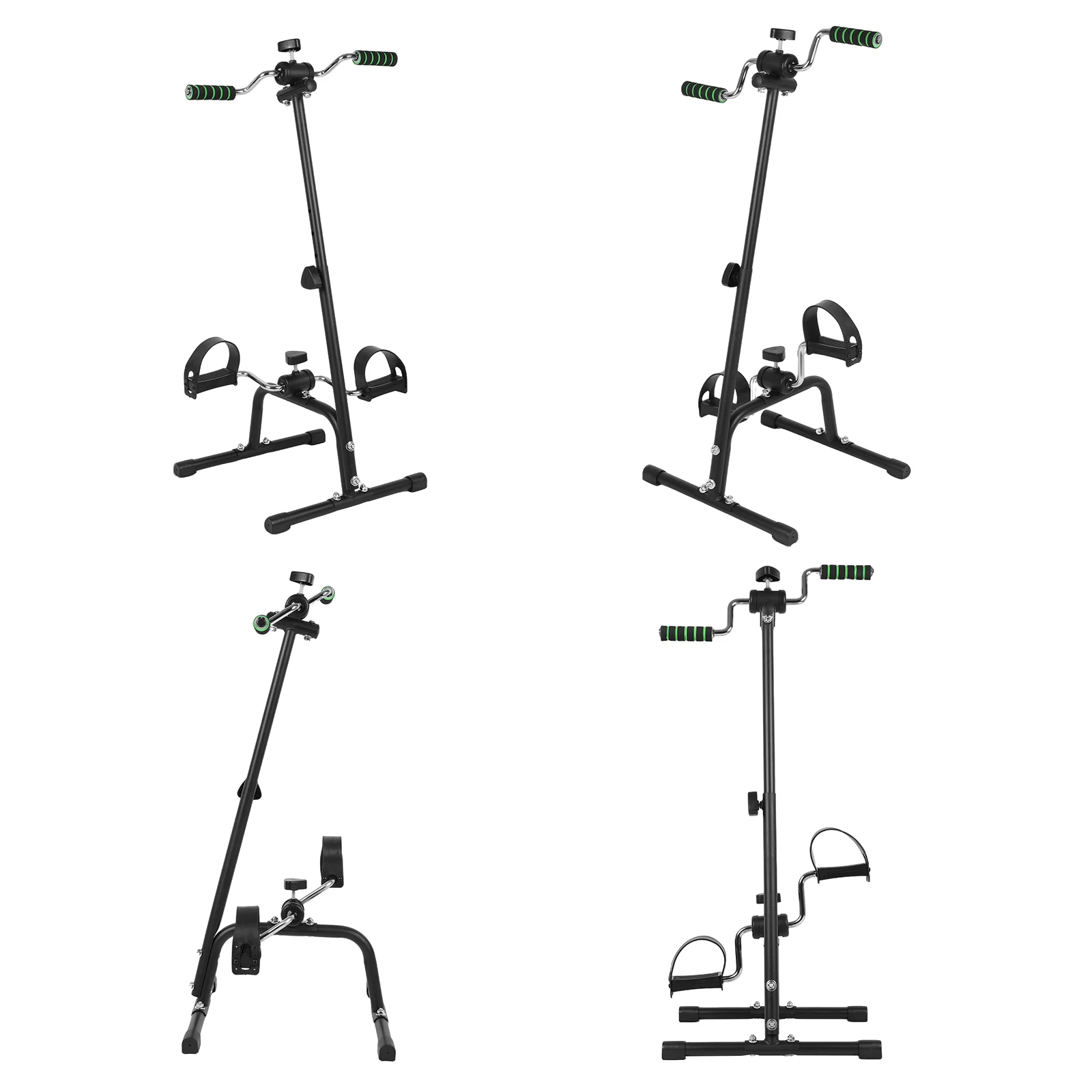 

Elderly Home Pedal Exercise Bike 220 Lbs Weight Capacity Indoor Cycling Bike Adjustable Fitness Equipment for Seniors