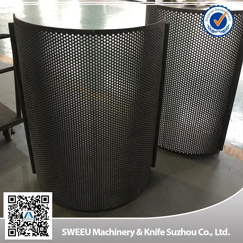 Granulator Screens for Plastics With High Durability