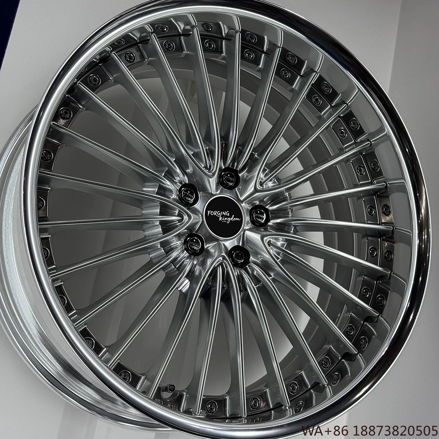 XianglunHigh-End New Two-Piece Forged Alloy Car Wheels 18-23 Inches 40mm ET Multi Spoke Design 5x108/114.3/120/112 PCD